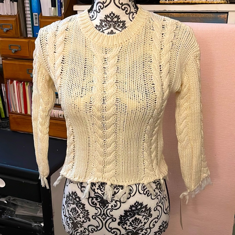 Knitted girl’s sweater-DONATED